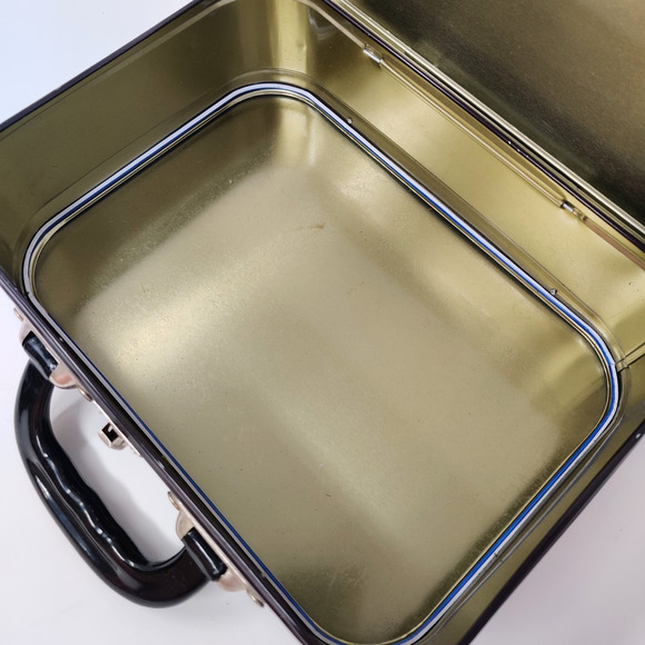 Sumo Basho Metal Lunch Box Vintage 1998 Fun Retro Collectible Wrestling Japan - Picture 2 of 16